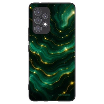 Picasee crna silikonska maskica za Samsung Galaxy A53 5G A536 - Emerald