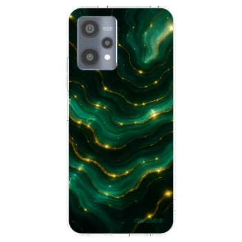 Picasee silikonska prozirna maskica za Realme 9 Pro 5G - Emerald