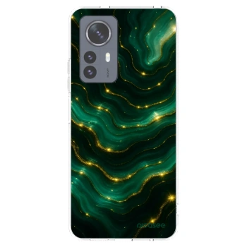 Picasee silikonska prozirna maskica za Xiaomi 12 Pro - Emerald