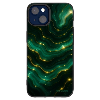 Picasee crna silikonska maskica za Apple iPhone 14 - Emerald