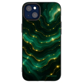 Picasee crna silikonska maskica za Apple iPhone 14 Plus - Emerald