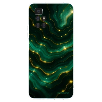 Picasee silikonska prozirna maskica za Xiaomi Redmi 10 (2022) - Emerald