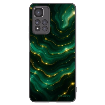 Picasee crna silikonska maskica za Xiaomi Redmi Note 11 Pro+ 5G - Emerald