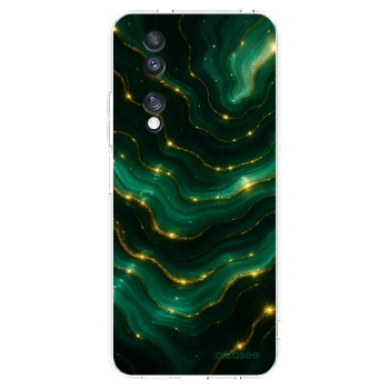 Picasee silikonska prozirna maskica za Honor 70 - Emerald