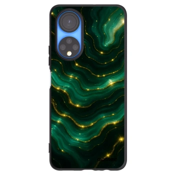 Picasee crna silikonska maskica za Honor X7 - Emerald
