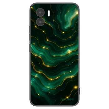 Picasee crna silikonska maskica za Xiaomi Redmi A1 - Emerald