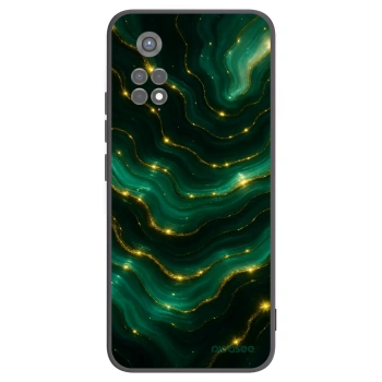 Picasee crna silikonska maskica za Xiaomi Redmi Note 11S 5G - Emerald