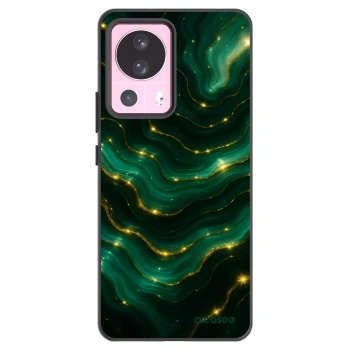 Picasee crna silikonska maskica za Xiaomi 13 Lite - Emerald