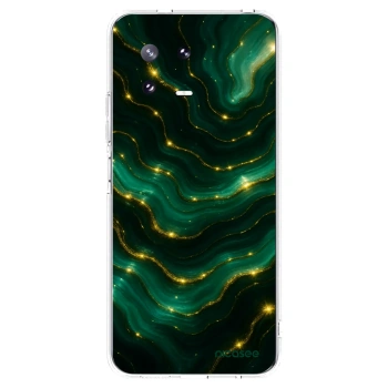 Picasee silikonska prozirna maskica za Xiaomi 13 Pro - Emerald