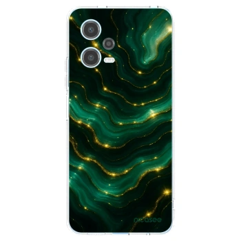Picasee silikonska prozirna maskica za Xiaomi Redmi Note 12 5G - Emerald