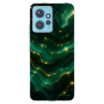 Picasee silikonska prozirna maskica za Xiaomi Redmi Note 12 4G - Emerald
