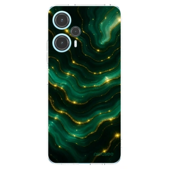 Picasee silikonska prozirna maskica za Xiaomi Poco F5 - Emerald