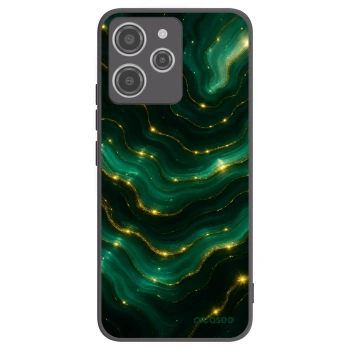 Picasee crna silikonska maskica za Xiaomi Redmi 12 4G - Emerald
