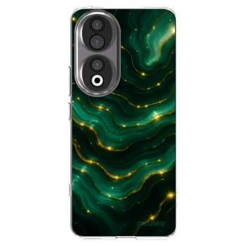 Picasee silikonska prozirna maskica za Honor 90 5G - Emerald