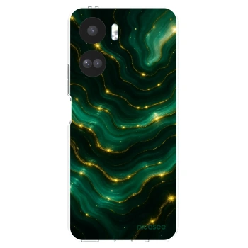 Picasee silikonska prozirna maskica za Honor 90 Lite 5G - Emerald