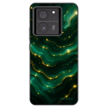 Picasee crna silikonska maskica za Xiaomi 13T Pro - Emerald