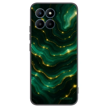 Picasee crna silikonska maskica za Honor 70 Lite - Emerald