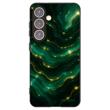 Picasee crna silikonska maskica za Samsung Galaxy S24 S921B 5G - Emerald