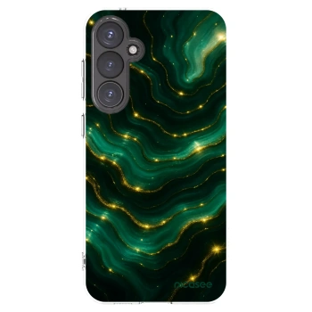 Picasee silikonska prozirna maskica za Samsung Galaxy S23 FE S711B - Emerald