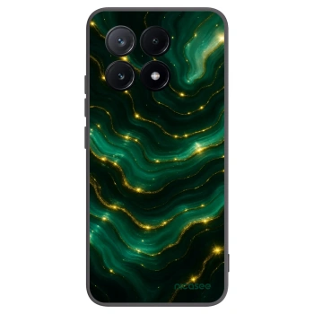 Picasee crna silikonska maskica za Xiaomi Poco X6 Pro - Emerald