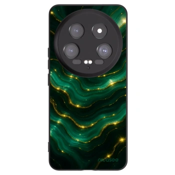 Picasee crna silikonska maskica za Xiaomi 14 Ultra - Emerald