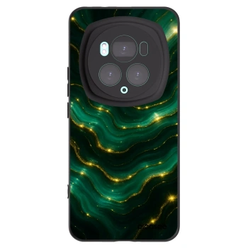 Picasee crna silikonska maskica za Honor Magic6 Pro - Emerald