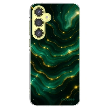 Picasee silikonska prozirna maskica za Samsung Galaxy A35 5G A356B - Emerald
