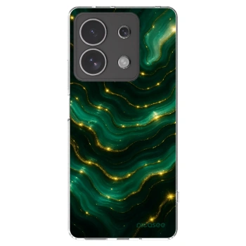 Picasee silikonska prozirna maskica za Xiaomi Redmi Note 13 4G - Emerald