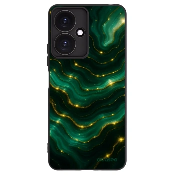 Picasee crna silikonska maskica za Xiaomi Redmi 13C 5G - Emerald