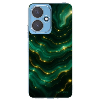 Picasee silikonska prozirna maskica za Xiaomi Redmi 13C 5G - Emerald
