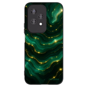 Picasee crna silikonska maskica za Honor 200 Lite - Emerald