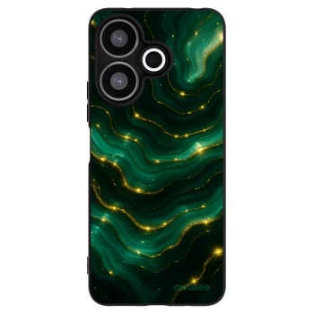 Picasee crna silikonska maskica za Xiaomi Redmi 13 4G - Emerald