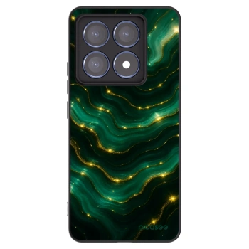 Picasee crna silikonska maskica za Xiaomi 14T Pro - Emerald