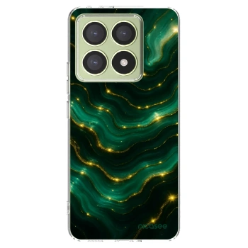 Picasee silikonska prozirna maskica za Xiaomi 14T - Emerald