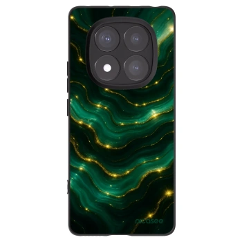Picasee crna silikonska maskica za Xiaomi Redmi Note 14 Pro+ 5G - Emerald