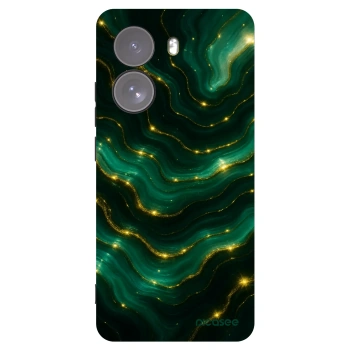 Picasee crna silikonska maskica za Xiaomi Poco X7 - Emerald