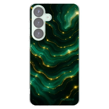 Picasee silikonska prozirna maskica za Samsung Galaxy S25+ 5G - Emerald