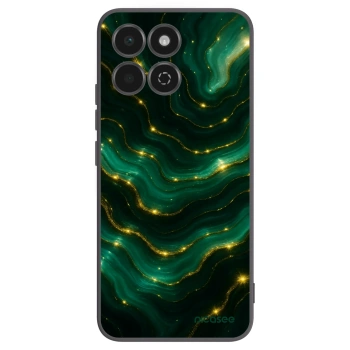 Picasee crna silikonska maskica za Honor 200 Smart 5G - Emerald