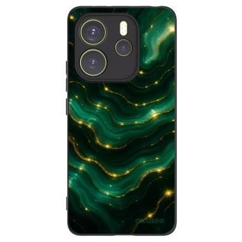 Picasee crna silikonska maskica za Xiaomi Redmi Note 14 4G - Emerald