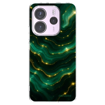 Picasee silikonska prozirna maskica za Xiaomi Redmi Note 14 4G - Emerald