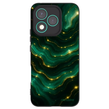 Picasee crna silikonska maskica za Honor 400 Lite 5G - Emerald