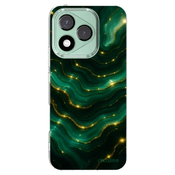 Picasee silikonska prozirna maskica za Honor 400 Lite 5G - Emerald