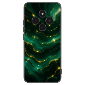 Picasee crna silikonska maskica za Xiaomi Poco C75 - Emerald