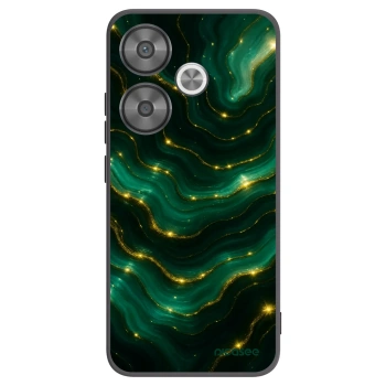 Picasee crna silikonska maskica za Xiaomi Poco F6 - Emerald