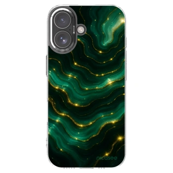 Picasee silikonska prozirna maskica za Apple iPhone 17 - Emerald