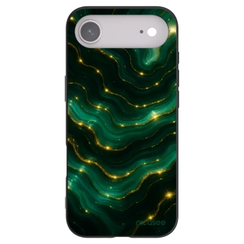 Picasee crna silikonska maskica za Apple iPhone Air - Emerald