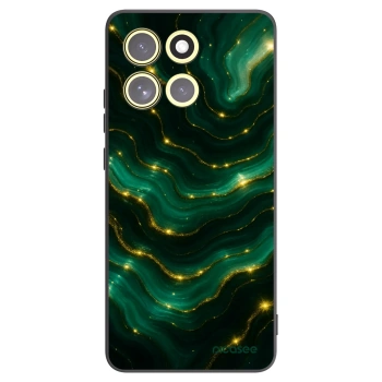Picasee crna silikonska maskica za Motorola Moto G86 5G - Emerald