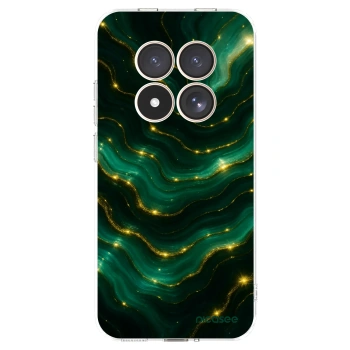 Picasee silikonska prozirna maskica za Xiaomi Redmi Note 15 Pro 4G - Emerald