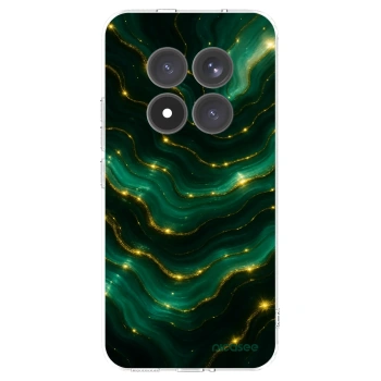 Picasee silikonska prozirna maskica za Xiaomi Redmi Note 15 Pro+ - Emerald