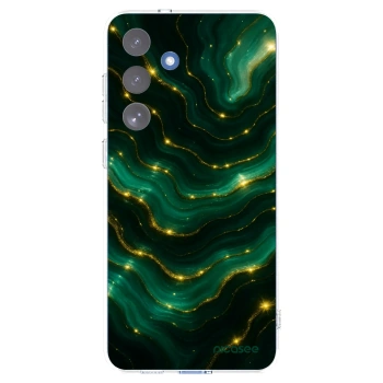 Picasee silikonska prozirna maskica za Samsung Galaxy S25 FE 5G - Emerald